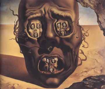  visage - Le visage de la guerre Salvador Dali